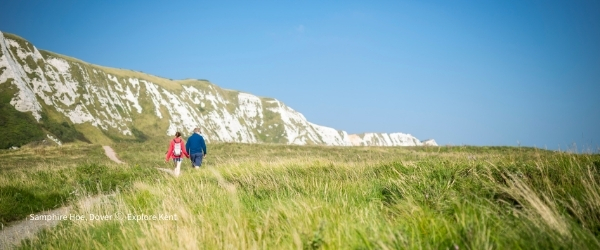 Samphire Hoe, unique open space to explore for free with the family, Dover, Kent